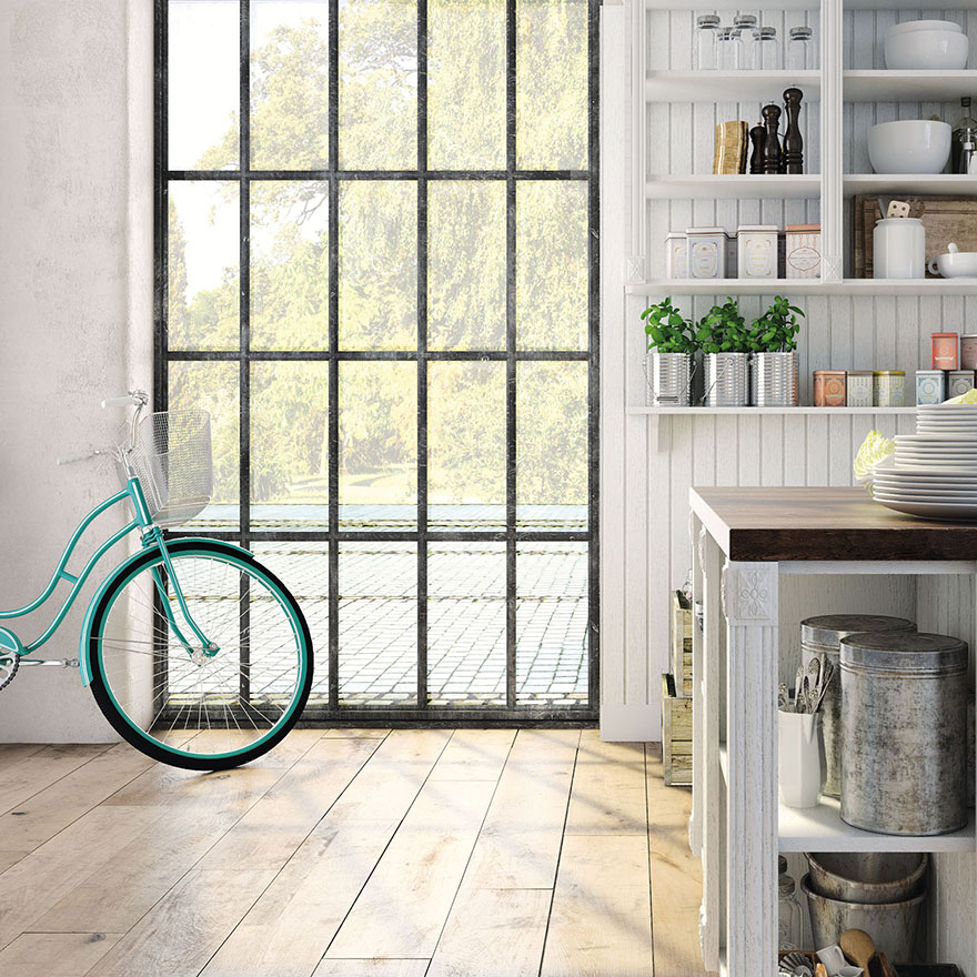 interieur fiets keuken